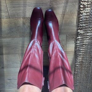 Naturalizer Maroon boots
